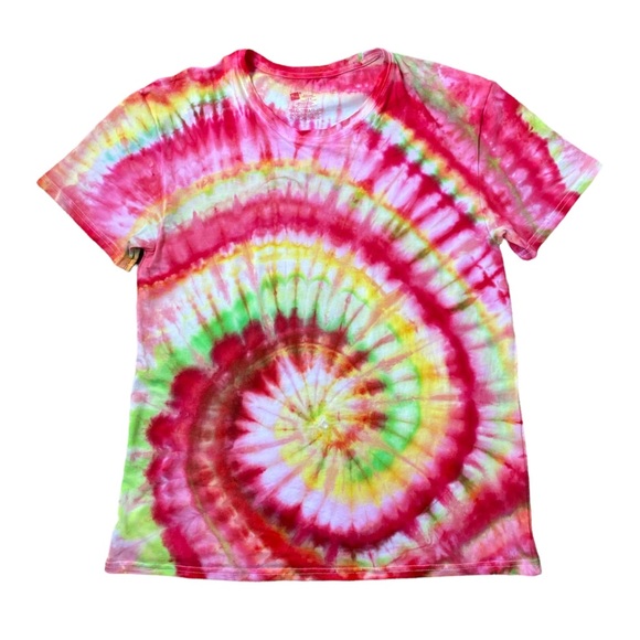 Hanes Tops - Hanes | Custom Stretchy Tie Dye T Shirt